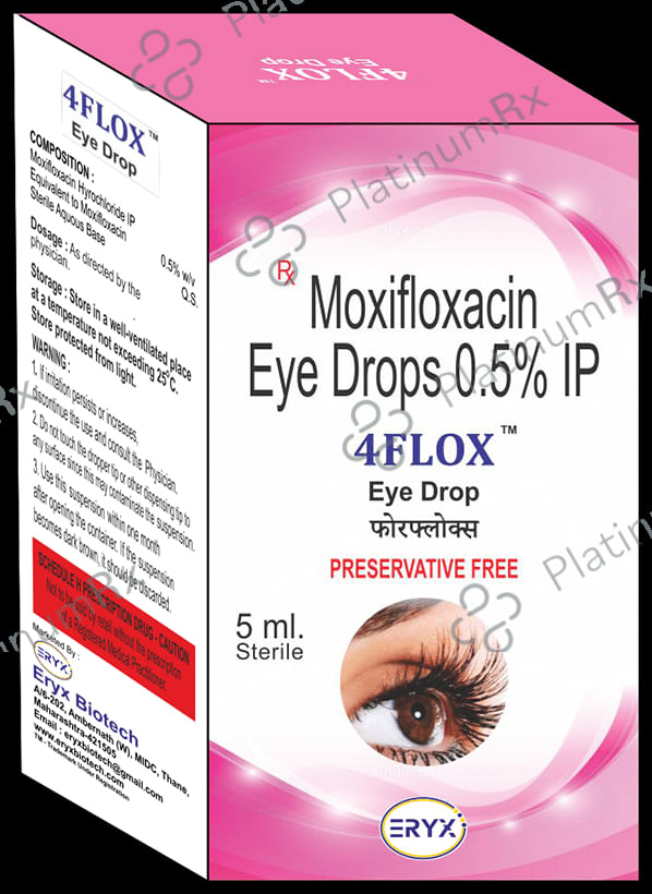 4Flox 0.5% Eye Drop 5ml