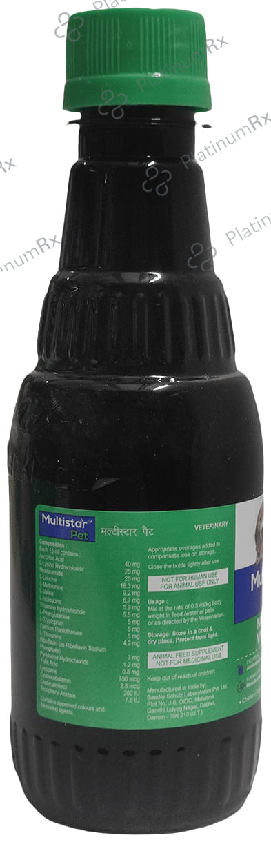 Multistar Pet Syrup Chicken Flavour