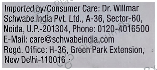 Dr Willmar Schwabe Germany Thyroidinum Trituration Tablet 3X