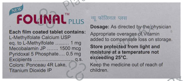 Folinal Plus Tablet 10s
