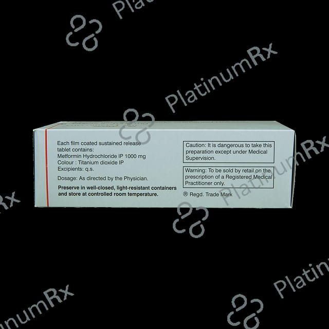 Glycomet SR 1mg Tablet 15s