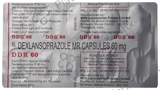 DDR 60mg Capsule MR 10s