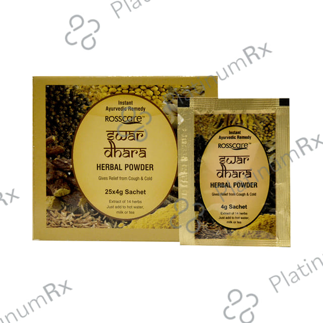 Rosscare Swar Dhara Herbal Powder Sachet (4gm Each)