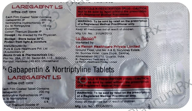 Laregab NT LS Tablet 10s