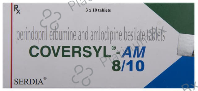 Coversyl AM 8/10mg Tablet 10s
