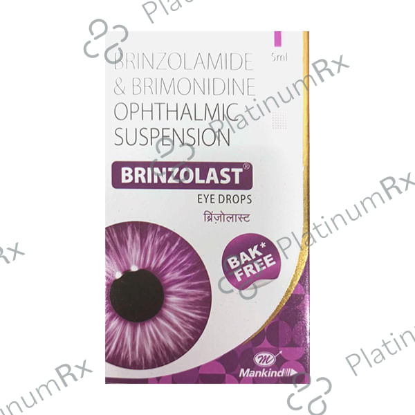 Brinzolast BAK Free Eye Drop 5ml