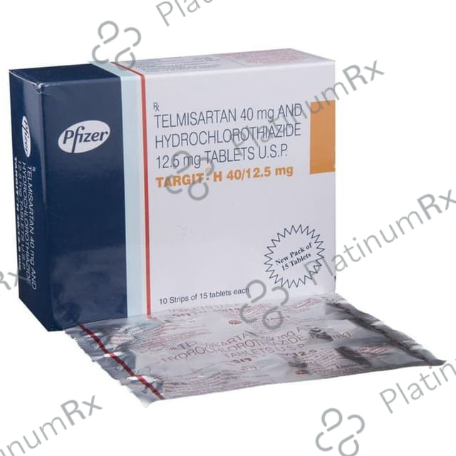 Targit H 40/12.5mg Tablet 15s