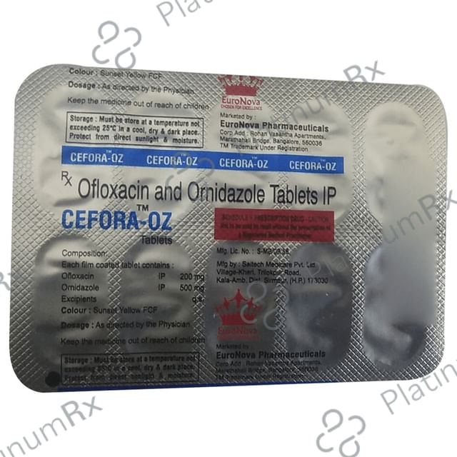 Cefora-OZ Tablet