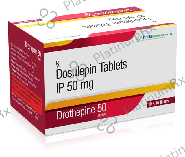 Drothepine 50mg Tablet 15s