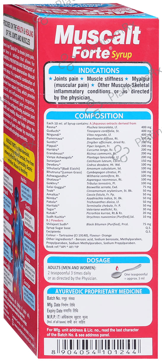 Aimil Muscalt Forte Syrup 200ml
