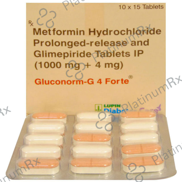 Gluconorm G 4 Forte Tablet PR 15s