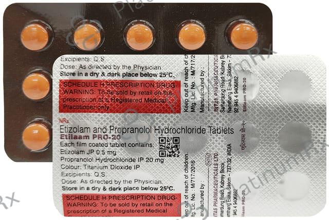 Etilaam Pro 20mg Tablet 15s