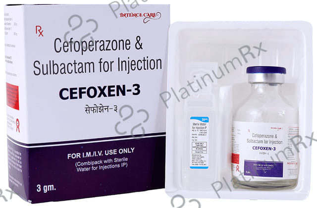 Cefoxen 3 2000/1000mg Injection 1s