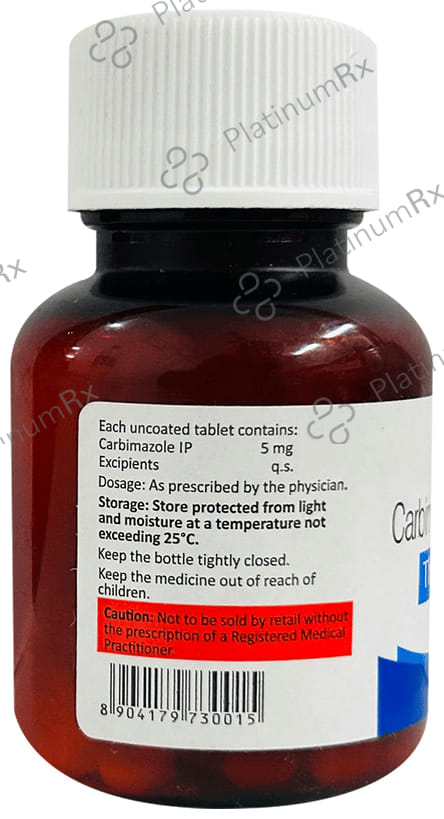 Thyrocab 5mg Tablet 100s