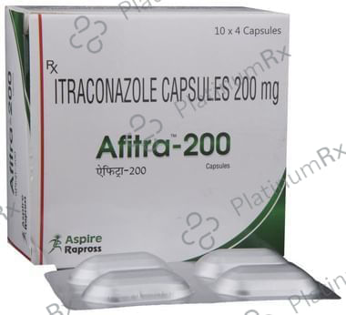 Afitra 200mg Capsule 4s