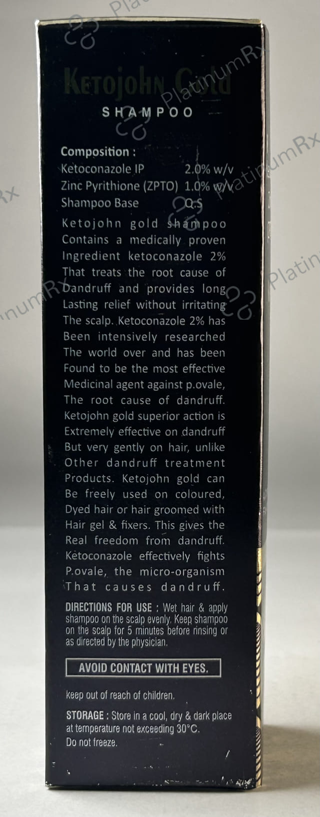 Ketoјоhn Gold Shampoo 100ml