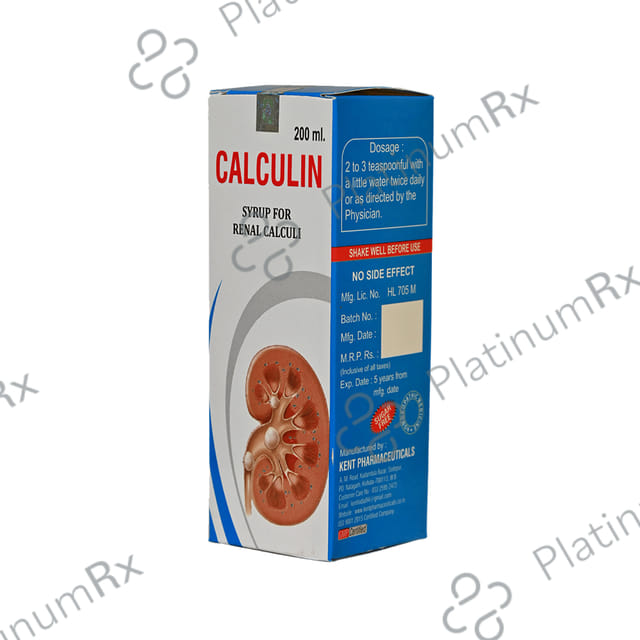 Kent's Calculin Syrup 100 ml