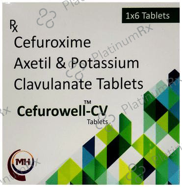 Cefurowell CV 500/125mg Tablet 6s
