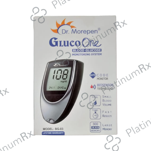 Dr Morepen BG 03 Gluco One Blood Glucose Monitoring System 1s