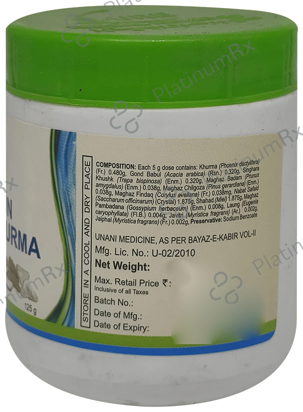 Cure Herbal Remedies Majun Arad Khurma 125 gm