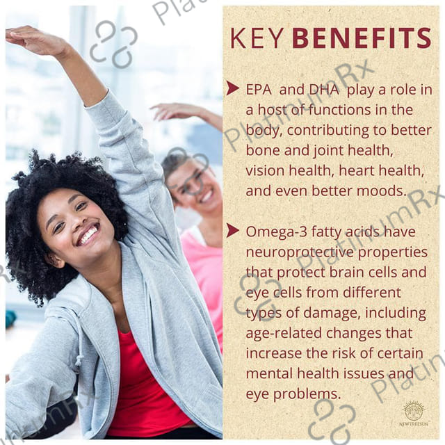 Newtreesun Omega 3 Fish Oil Double Strength Capsule 60s
