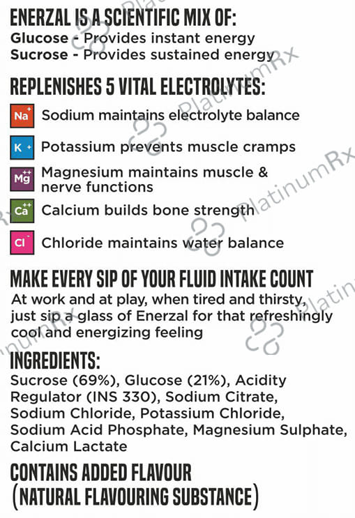 Enerzal Powder Orange 100gm