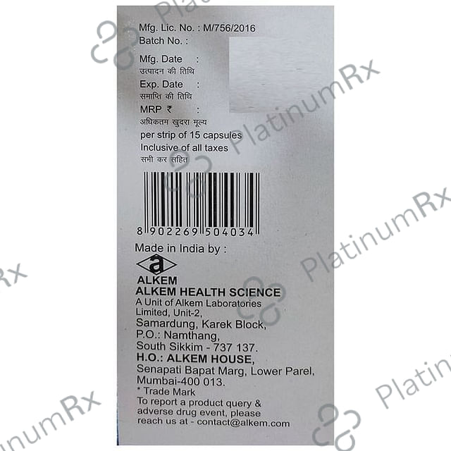 Pan D 30/40mg Capsule PR 15s