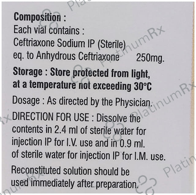 Z One 250mg Injection