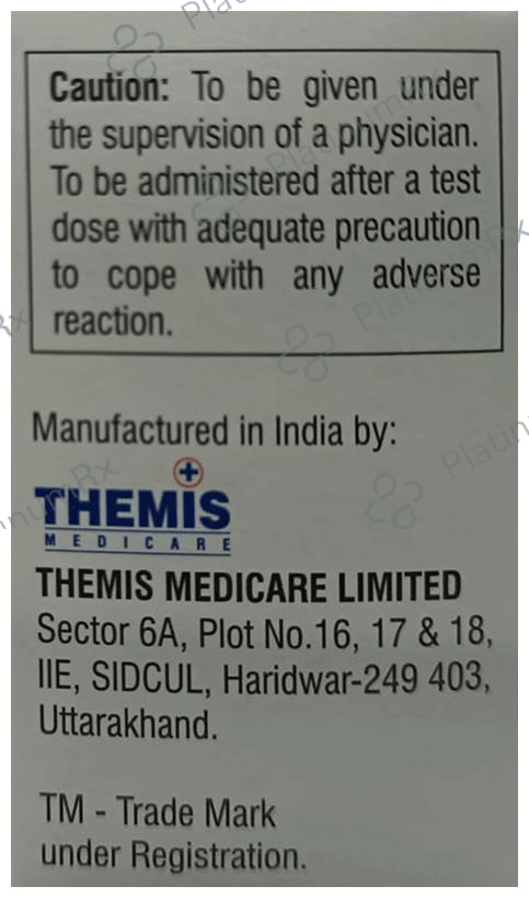 Themicaine AD 2%/0.005mg Injection