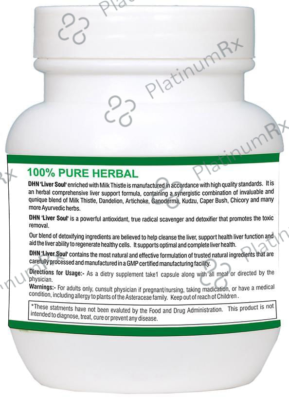 Daily Health Nutrition Liver Soul Capsule