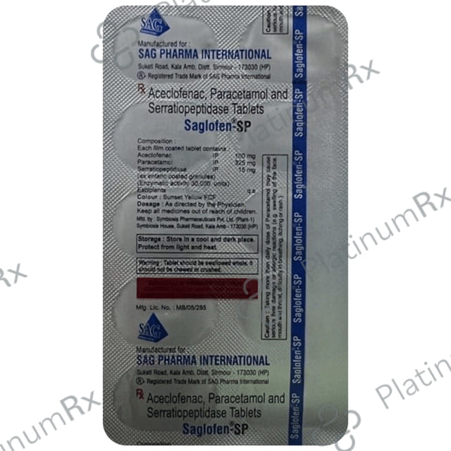 Saglofen-SP Tablet