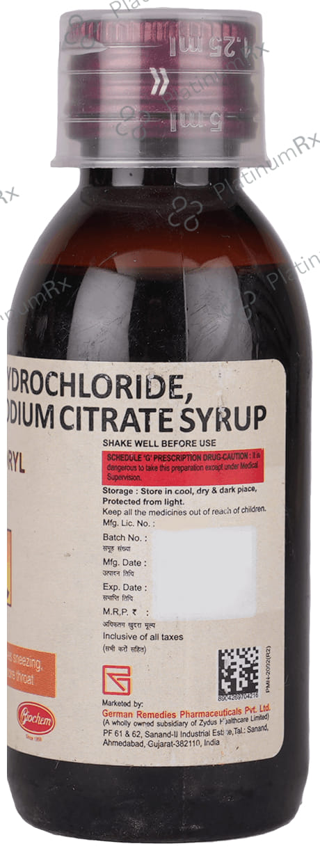 Biochemdryl Syrup 60ml