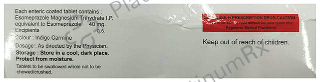 Esomeg 40mg Tablet
