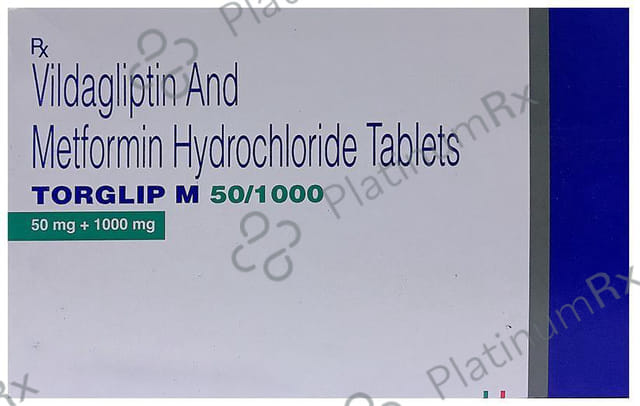 Torglip M 50/1000mg Tablet 10s