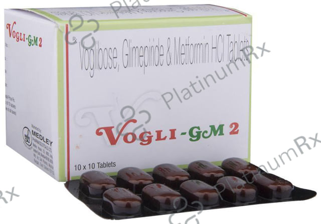 Vogli GM 2/500/0.2mg Tablet 10s