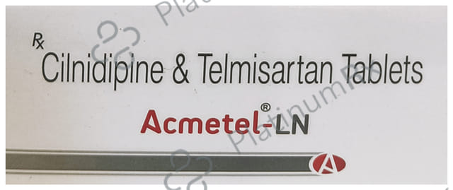 Acmetel LN 10/40mg Tablet 10s
