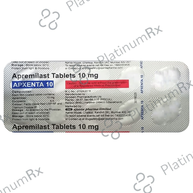 Apxenta 10mg Tablet 10s