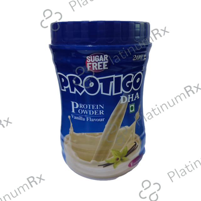 Protigo DHA Protein Powder - Sugar Free - Flavour Vanilla