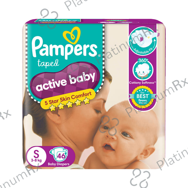 Pampers Active Baby Diaper Small 46s