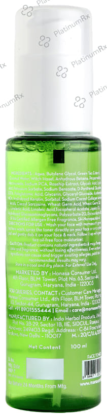 Mamaearth Green Tea Face Toner