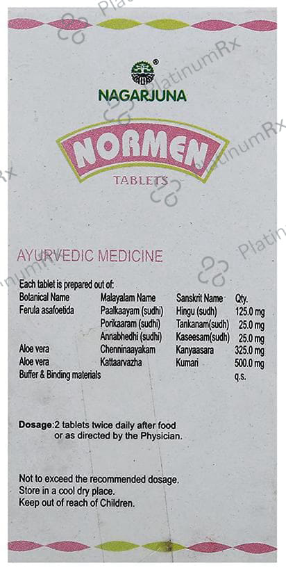Nagarjuna Normen Tablet
