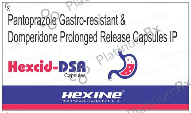 Hexcid DSR Capsule 10s