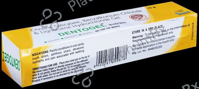 Dentogel Dental Gel 15gm