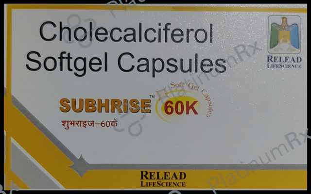Subhrise 60K Soft Gel Capsule 4s