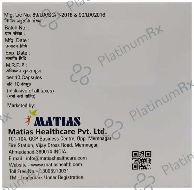 Atormat A 10/75mg Capsule IR 10s