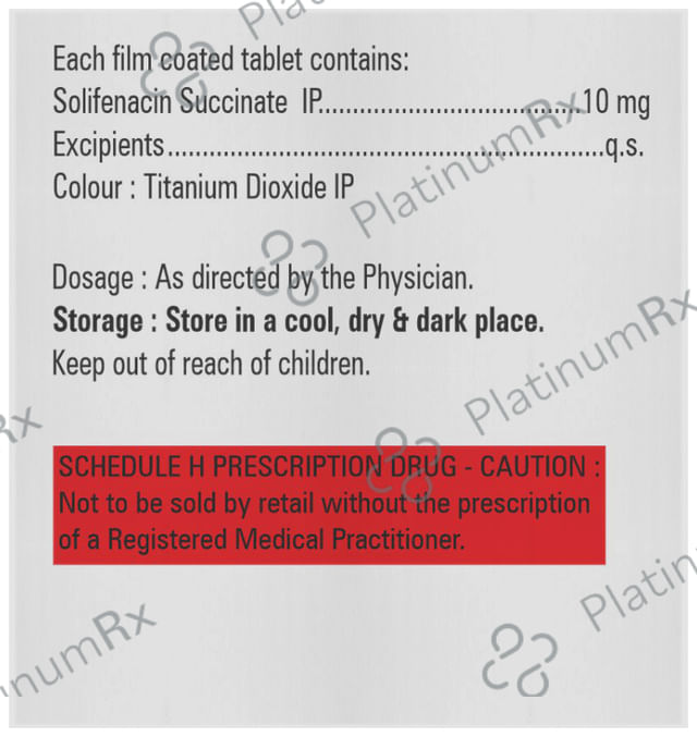 Soliwise 10mg Tablet 10s