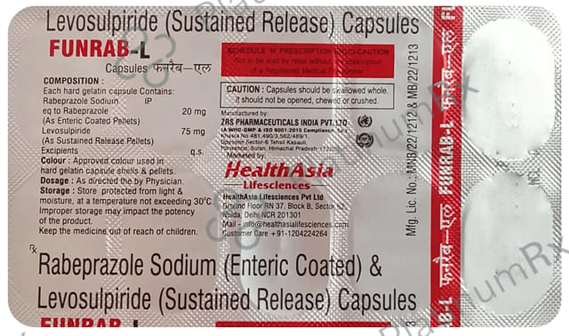 Funrab L 75/20mg Capsule SR 10s