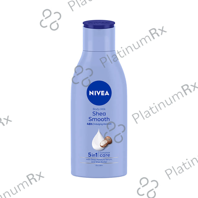 Nivea 5 in 1 Complete Care Nourishing Lotion - Smooth Milk Body Lotion with Shea Butter Lotion