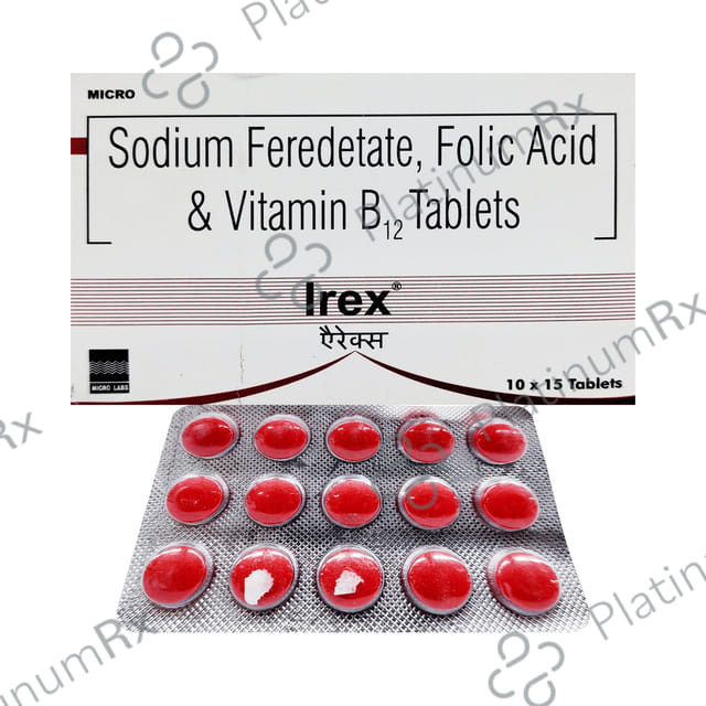 Irex 15mcg/33/1.5mg Tablet 15s