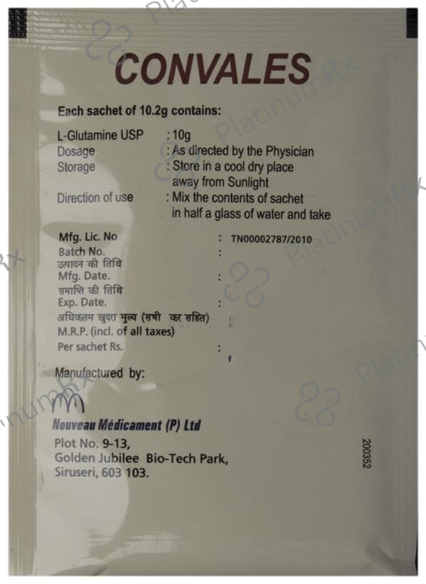 Convales 10000mg Granules 10.2gm
